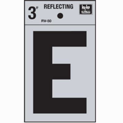 LETRA E REFLECTIVA DE 3"