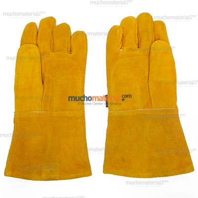 GUANTE DE CARNAZA CON PUÑO LARGO