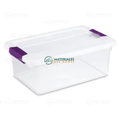 CAJA ALMACÉN CLEARVIEW CON CIERRE 14.19 L