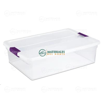 CAJA ALMACÉN CLEARVIEW CON CIERRE 30.27 L