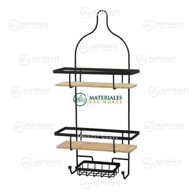 organizador-negro-para-ducha-negro