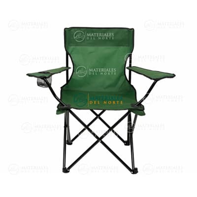 SILLA PLEGABLE DE ACAMPAR VERDE