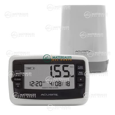 PLUVIOMETRO DIGITAL INALAMBRICO DELUXE