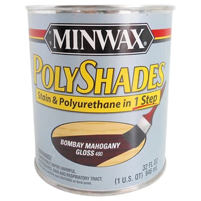 BARNIZ POLYSHADES GLOSS DE 946ml BOMBAY MAHOGANY