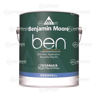 BENJAMIN MOORE GALÓN DE PINTURA INTERIOR EGGSHELL BASE 1X 1