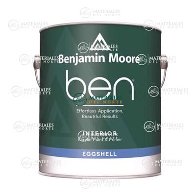 BENJAMIN MOORE GALÓN PINTURA INTERIOR EGGSHELL BASE 2X 1