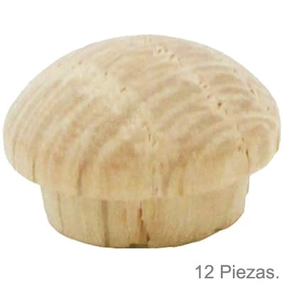 TAPON DE MADERA DISEÑO HONGO