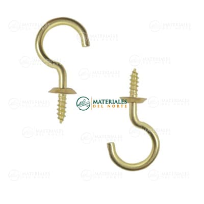 PAR GANCHOS CUP HOOK 38 MM