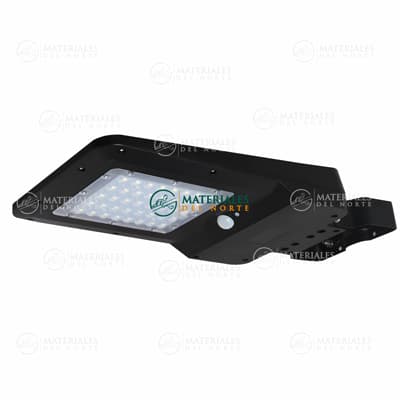 LUMINARIO SUBURBANO LED SOLAR 1600lm