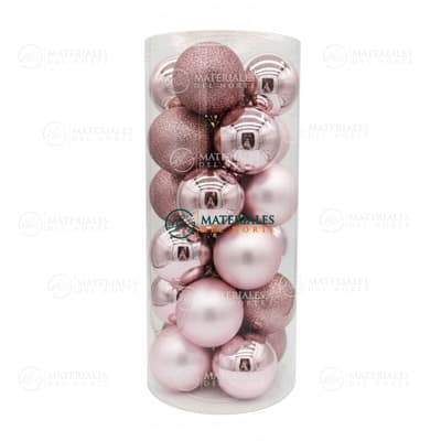 esferas-rosas-mate-brillante-y-diamantado-10cm-24-pk-04072575130