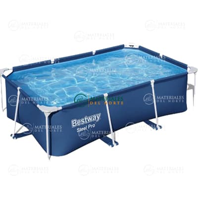 ALBERCA RECTANGULAR STEEL PRO 24 PULGADAS 56403