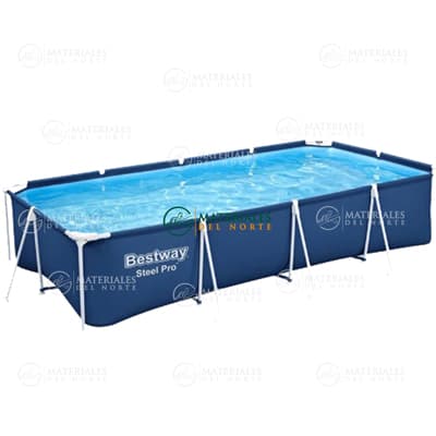 ALBERCA RECTANGULAR STEEL PRO 32 PULGADAS 56405