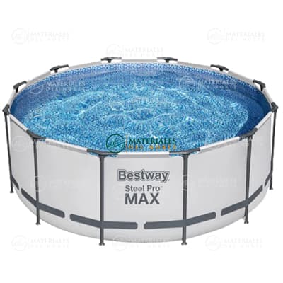 ALBERCA REDONDA 12 PIES STEEL PRO MAX 56421