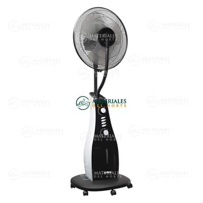 VENTILADOR PEDESTAL CON ROCIO