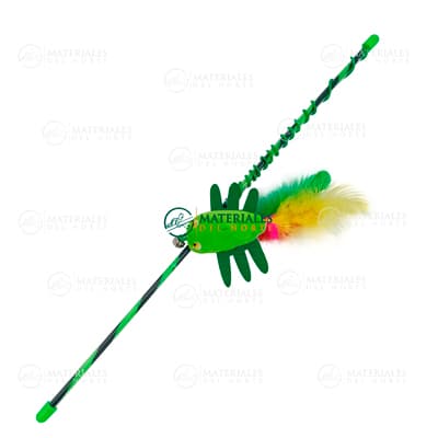 CAÑA CON JUGUETE PARA GATOS