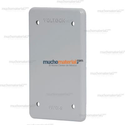 PLACA TIPO CIEGA FS, DE SOBREPONER.