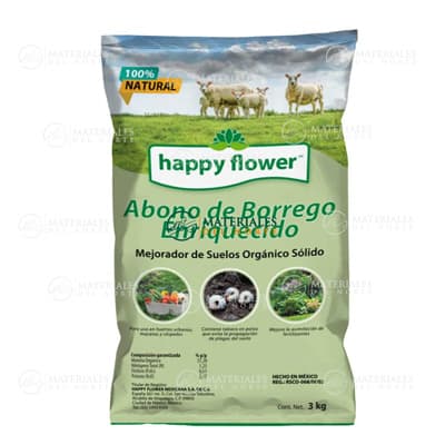 ABONO DE BORREGO ENRIQUECIDO 3 KG.
