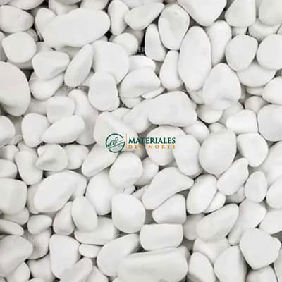 PIEDRA BOLA BLANCA DE 3/4 A 1 “ 20 KG