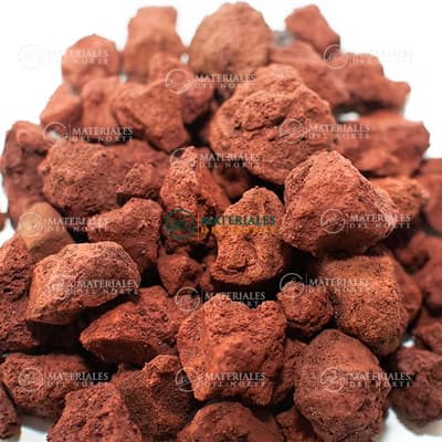 TEZONTLE PIEDRA VOLCÁNICA ROJO ¾” 28 L