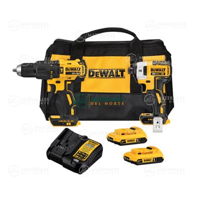 COMBO DE ROTOMARTILLO Y ATORNILLADOR DE IMPACTO DEWALT