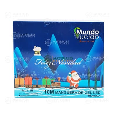 LUCES NAVIDEÑAS MANGUERA LED 10 M LUZ BLANCA