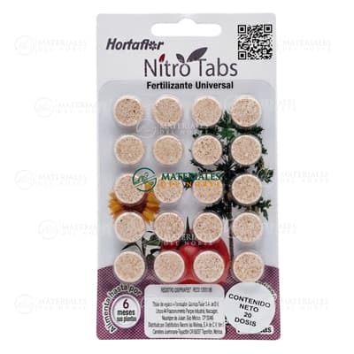 NITRO TABLETAS 20 PACK
