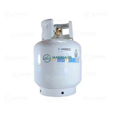 TANQUE PARA GAS CON VÁLVULA NORMAL DE 9 KG