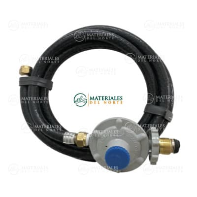KIT REGULADOR Y MANGUERA PARA GAS LP 2.5