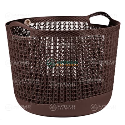 CANASTA RED MITRIL CRMI41 CHOCOLATE