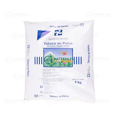 TABACO EN POLVO DE 5 KG.