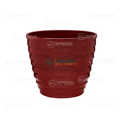 MACETA BEEHIVE 16" RED