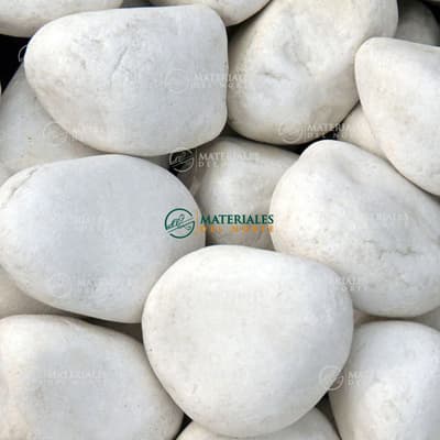PIEDRA BOLA BLANCA DE 2 A 4 “ 20 KG