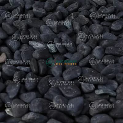 PIEDRA BOLA NEGRA PREMIUM DE ¾” A 1 “ 20 KG