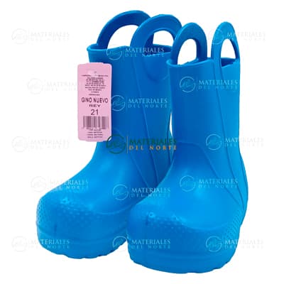 BOTAS DE LLUVIA INFANTILES SETTIA AZULES TALLA 21