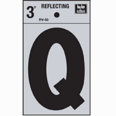 LETRA Q REFLECTIVA DE 3"