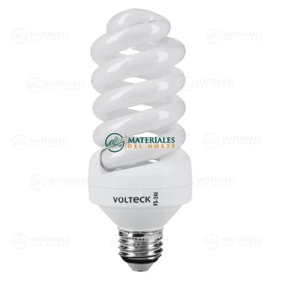 FOCO AHORRADOR E27 ESPIRAL 24W 4100K