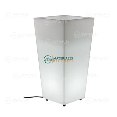 MACETA MELISA 30 CON LUZ LED