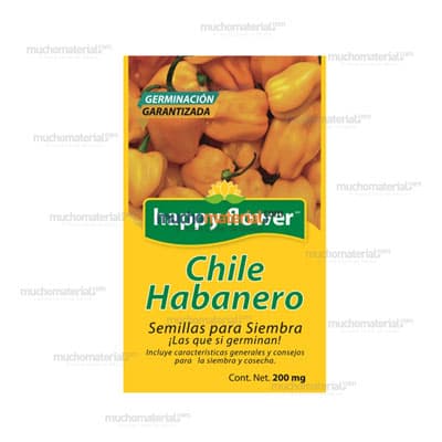 SEMILLA PARA SIEMBRA DE CHILE HABANERO