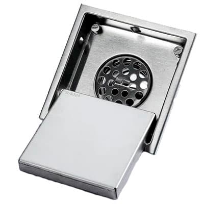 COLADERA CUADRADA SATINADA